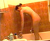  Sexe � 3 dans sa salle de bain