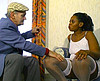  Jeune black dou�e avec sa bouche