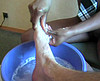  Massage des pieds et pipe profonde