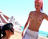 clip  Nina Roberts et Angie se touchent dans un jacuzzi 