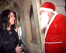 Julie veut que le P�re No�l la prenne dans le cul
