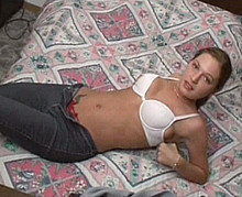 Canadienne passe un casting porno