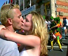 Baise en couple en pleine campagne